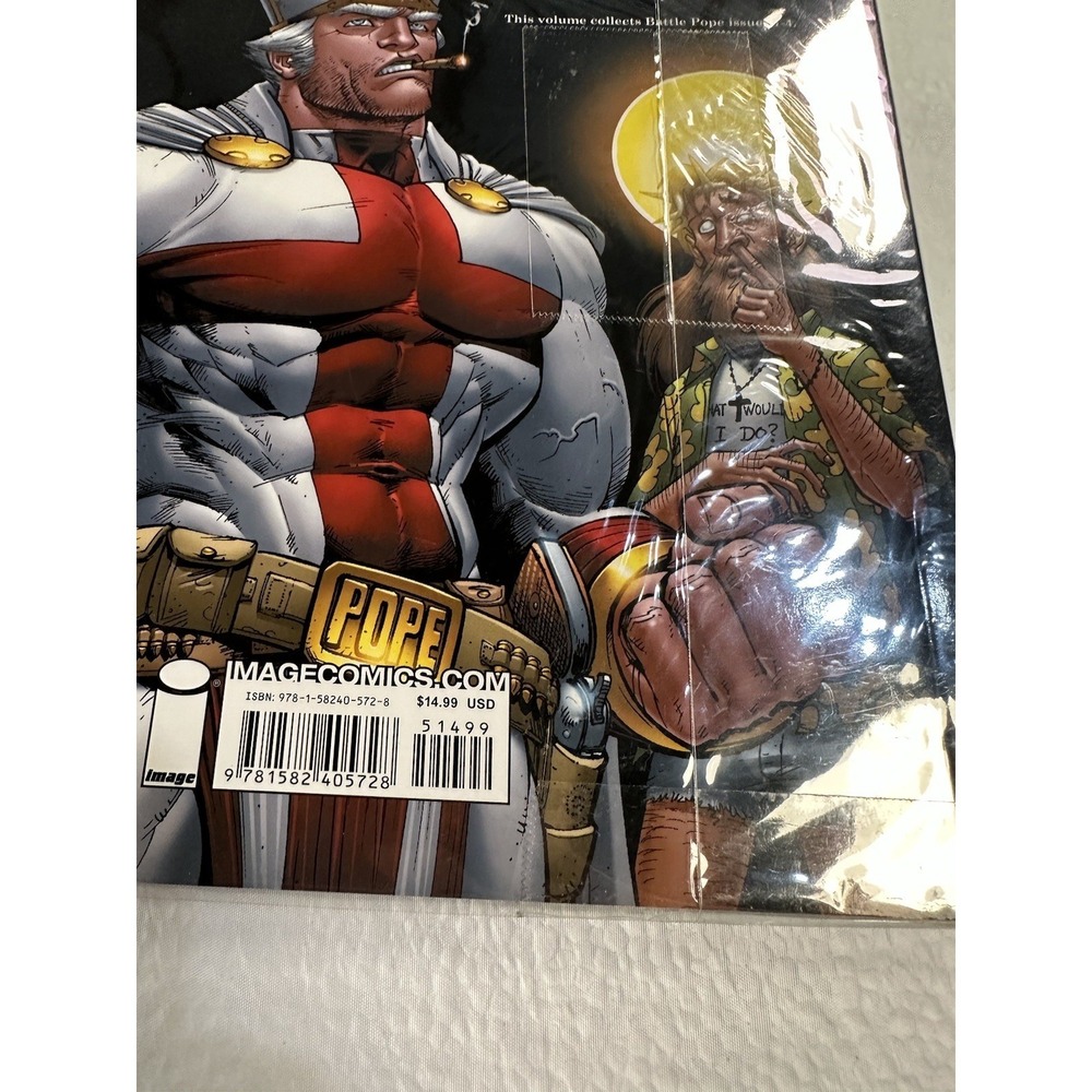 Battle Pope 2006 Vol 1 Image Comics TPB‎ VF Very Fine 8.0 - Picture 11 of 11